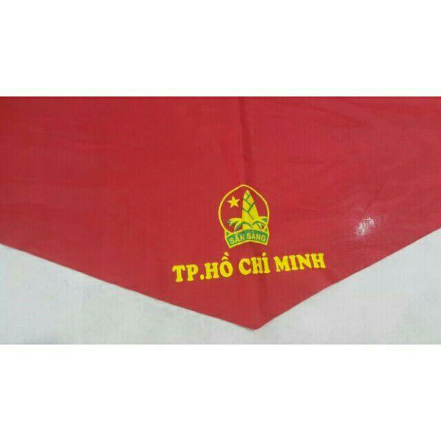 [HCM]Khăn quàng đỏ có chữ tphcm loại 1