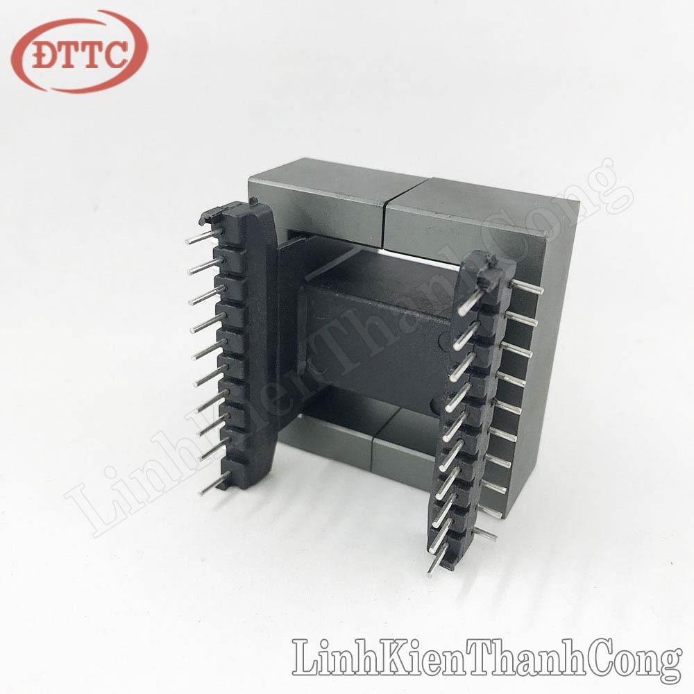Biến Áp Xung EE55 Nằm (10+10) Loại Tốt