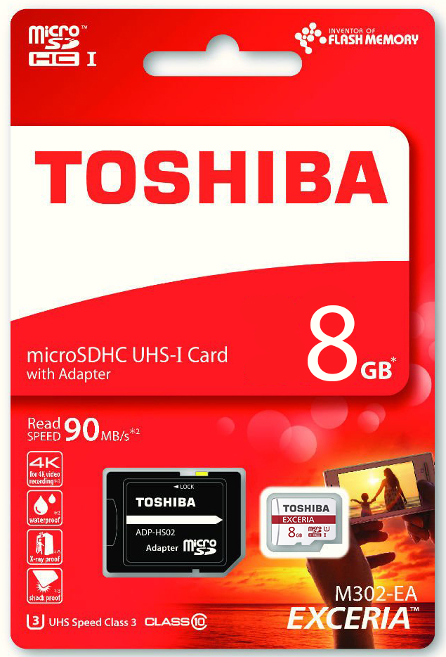 [HCM]Thẻ nhớ Micro SD 8G  TOSHIBA CLASS 10  BOX