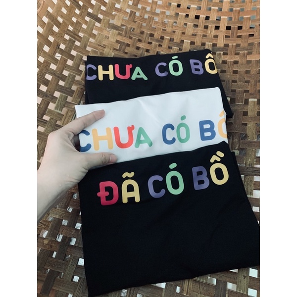 Áo Thun Nam Nữ ĐÃ CÓ BỒ CHƯA CÓ BỒ SẮP CÓ BỒ Tay ngắn Unisex dáng rộng