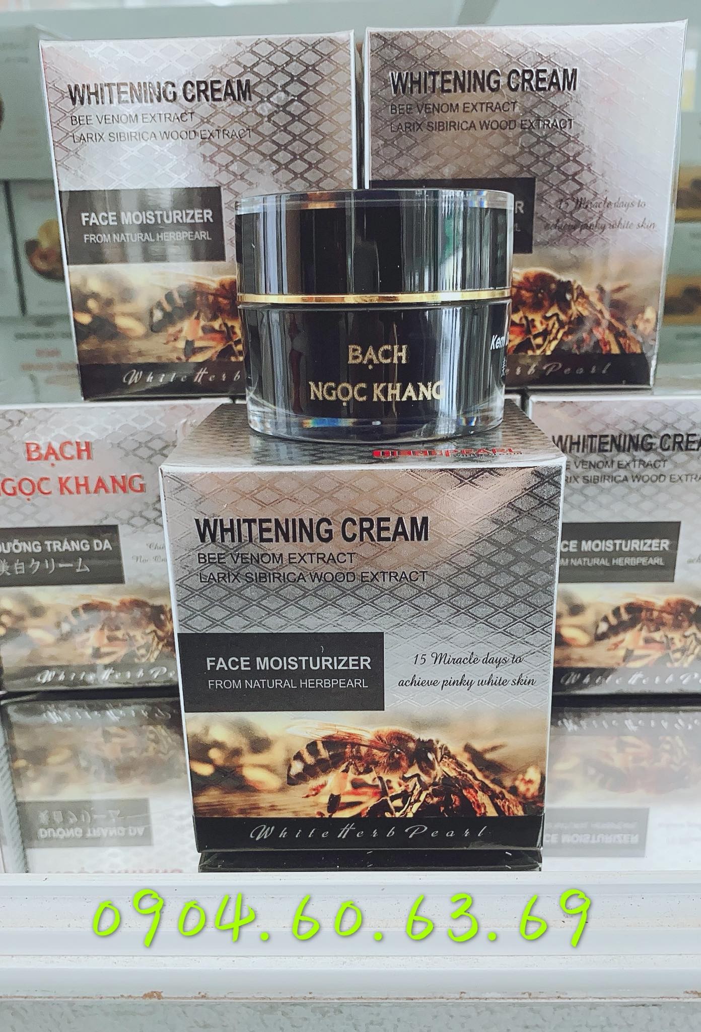Kem BẠCH NGỌC KHANG 30g Dưỡng Trắng Da