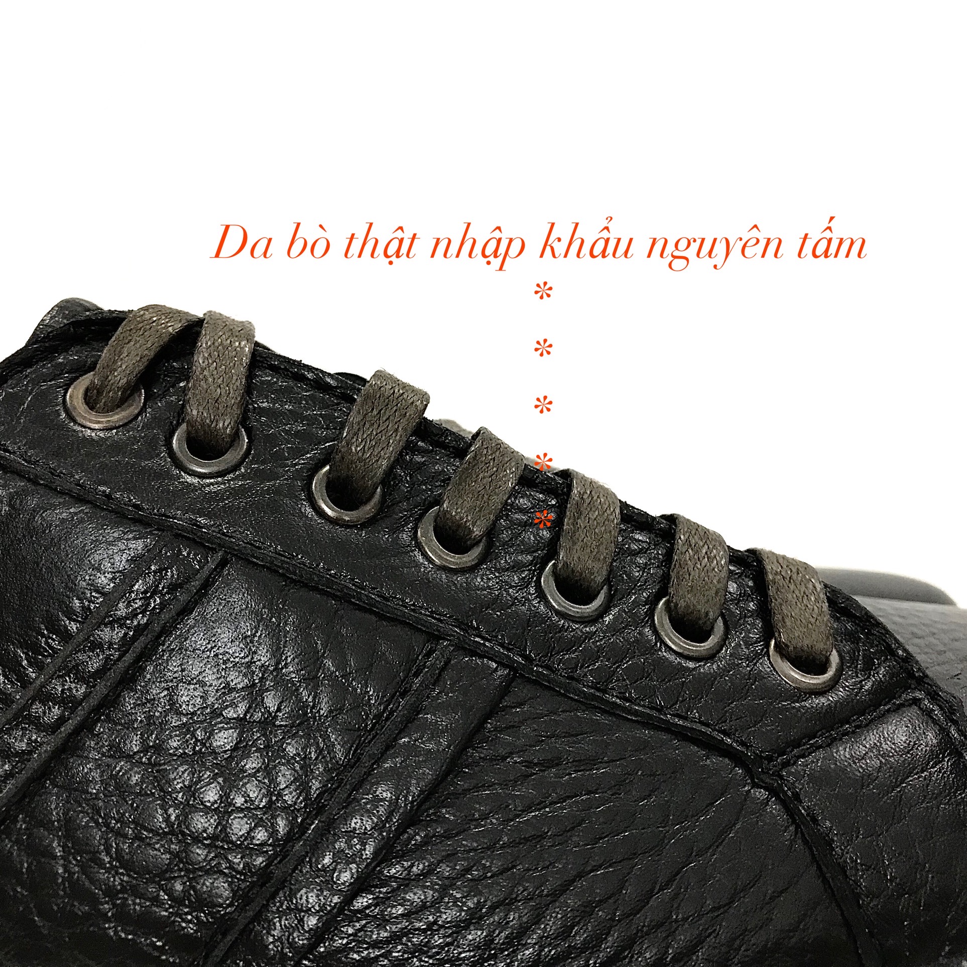 Giày Thể Thao Nam Da Bò Thật Tefoss HT011