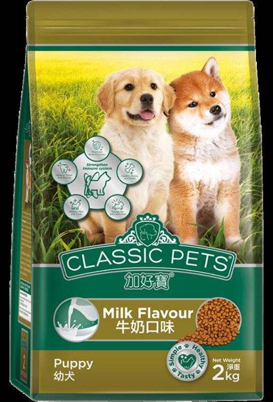 Bán hàng Thức Ăn Cho Chó Con Hạt Classic Pets Puppy 400g Vị Sữa