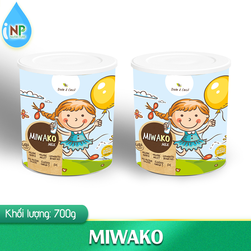 SỮA THỰC VẬT HỮU CƠ MIWAKO - HỘP 700G