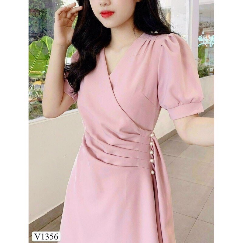 ĐẦM DỰ TIỆC EO ĐÍNH NGỌC