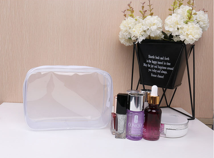 Túi đựng mỹ phẩm du lịch Pure White
