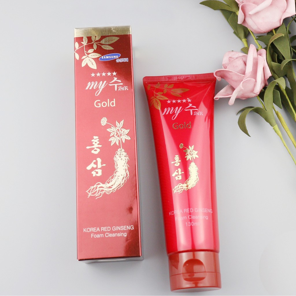 Sữa rửa mặt sâm my gold 130ml Hàn Quốc