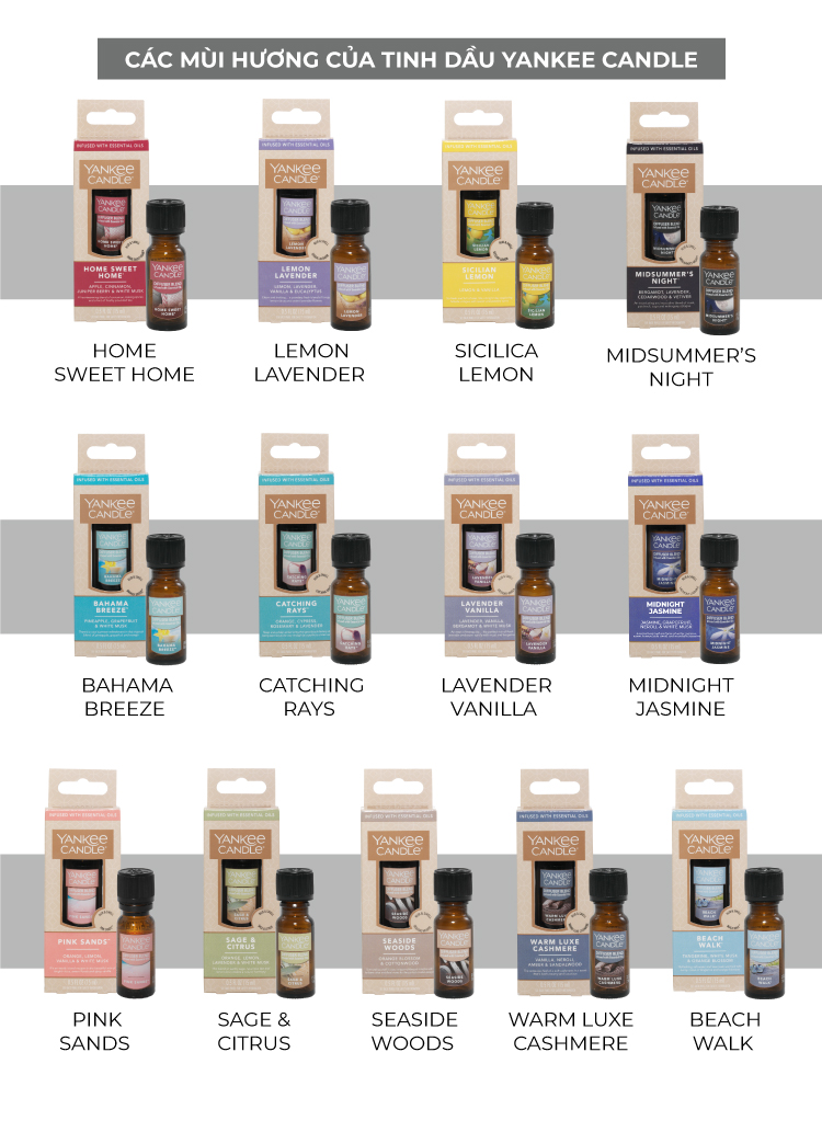 Tinh dầu Yankee Candle - Midnight Jasmine (15ml)
