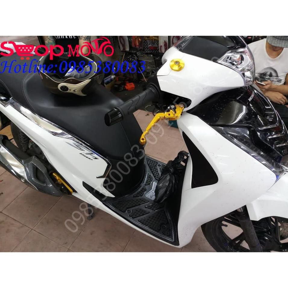 Thảm Để Chân Sh 2017 - 2019, Sh 125/150i Vân Carbon Chính Hãng Aristar. Thảm Sh 2017 - 2019