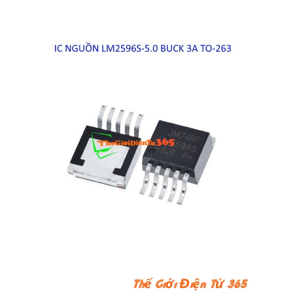 IC nguồn LM2596S-5.0 buck 3A TO263-5