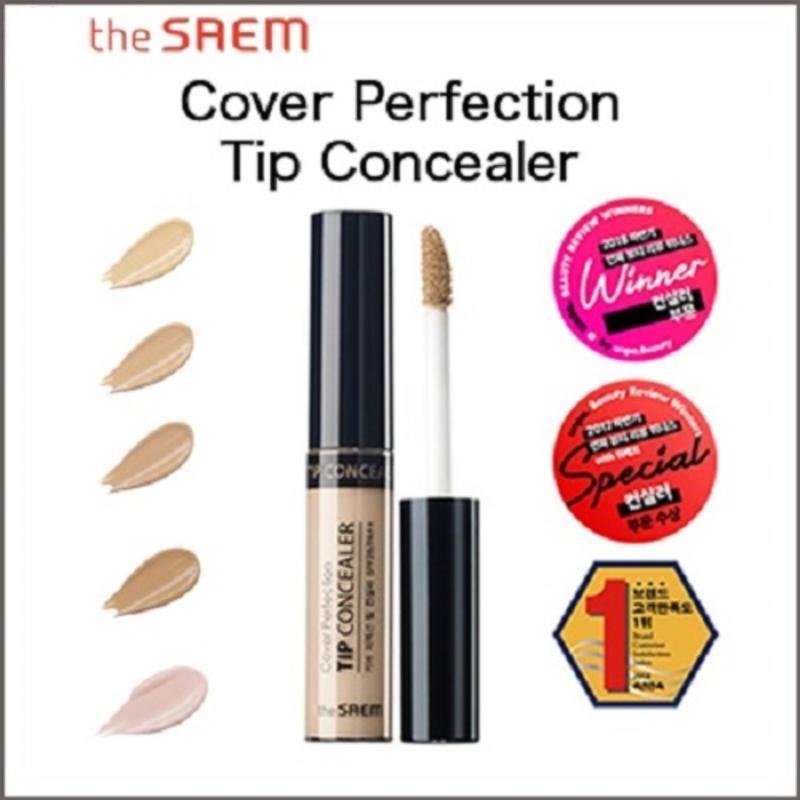kem che khuyết điểm The SAEM Cover Perfection Tip Concealer