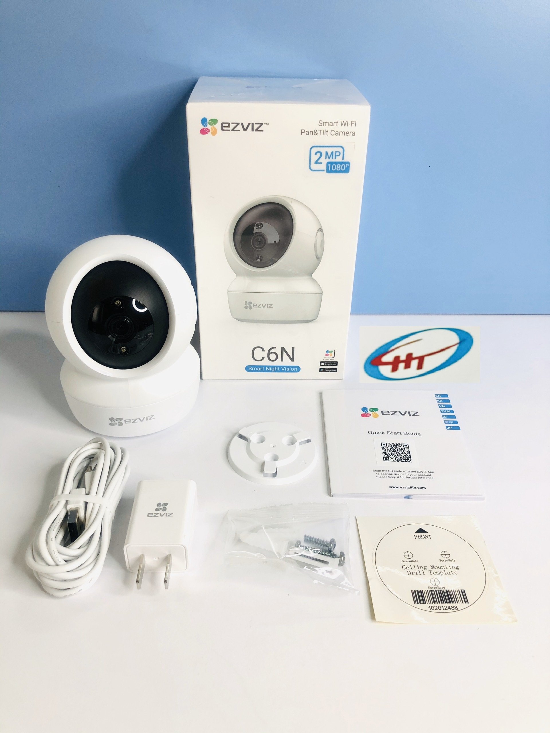 Camera Wifi thông minh EZVIZ C6N 1080P (CS-C6N-A0-1C2WFR)