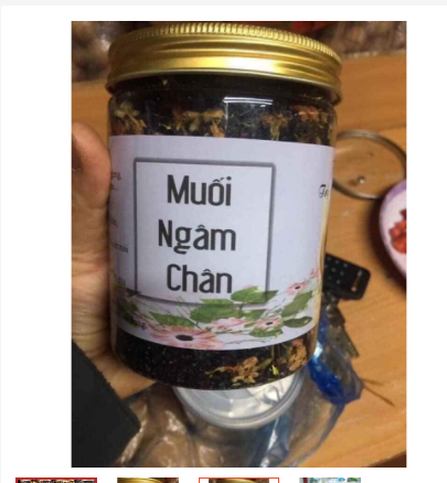 Muối Thảo Dược Ngâm Chân 100% Tự Nhiên