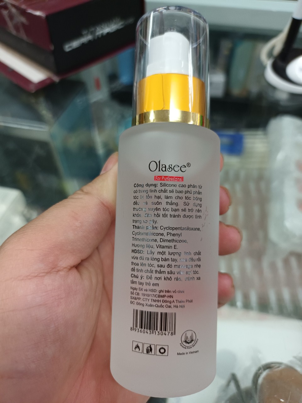 TINH DẦU DƯỠNG TÓC OLASEE 80ML