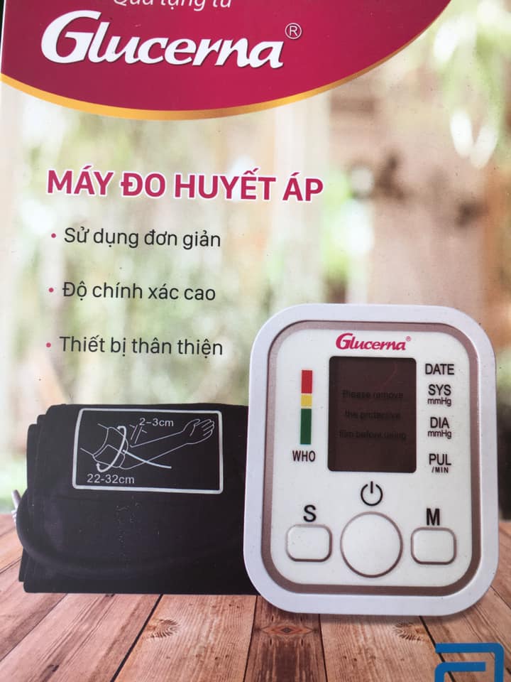 Máy đo huyết áp - Quà tặng từ sữa Glucerna