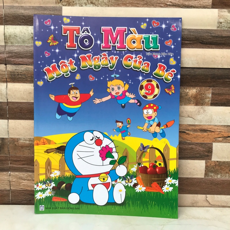 Tập tô màu cho bé dorremon [ VPP Trí Nhân ]