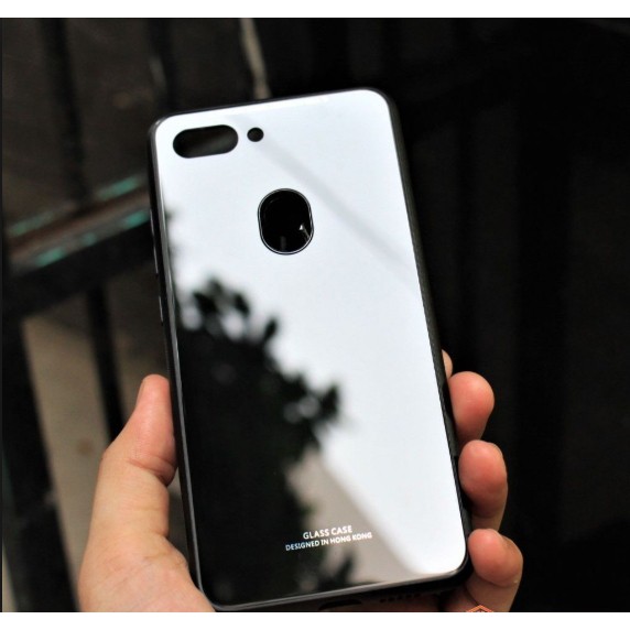 Ốp Lưng Mặt Kính Cường Lực Xiaomi mi 8 lite