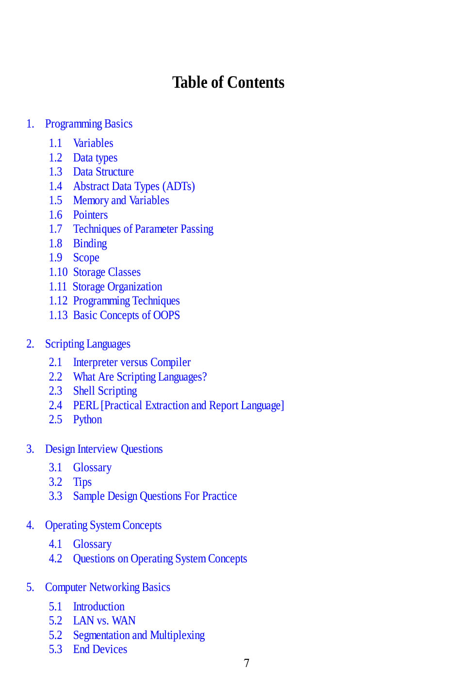 Coding Interview Questions