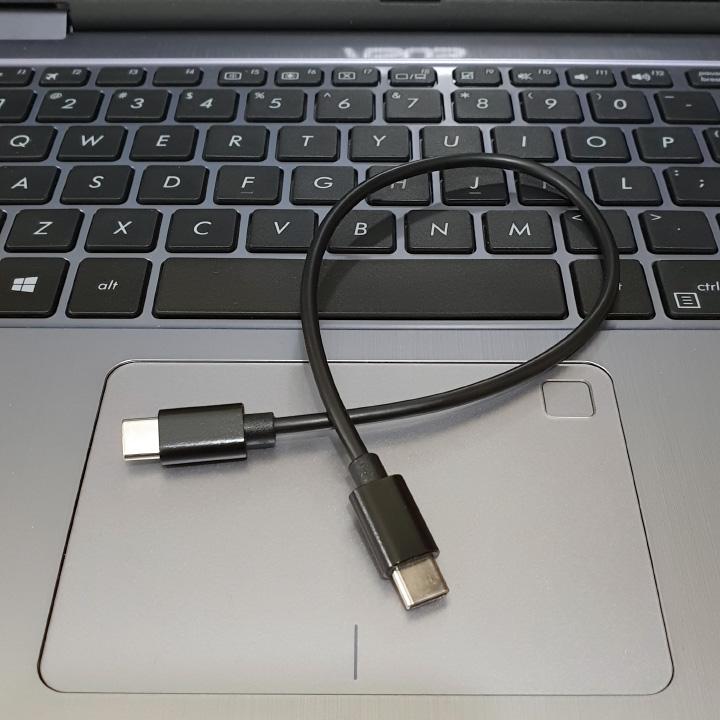 Cáp USB 30cm 2 đầu type-C - PK34