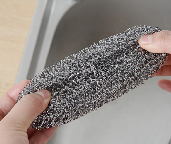 Vỉ 6 Miếng Cước Sắt (cước thiếc) Chùi Nồi