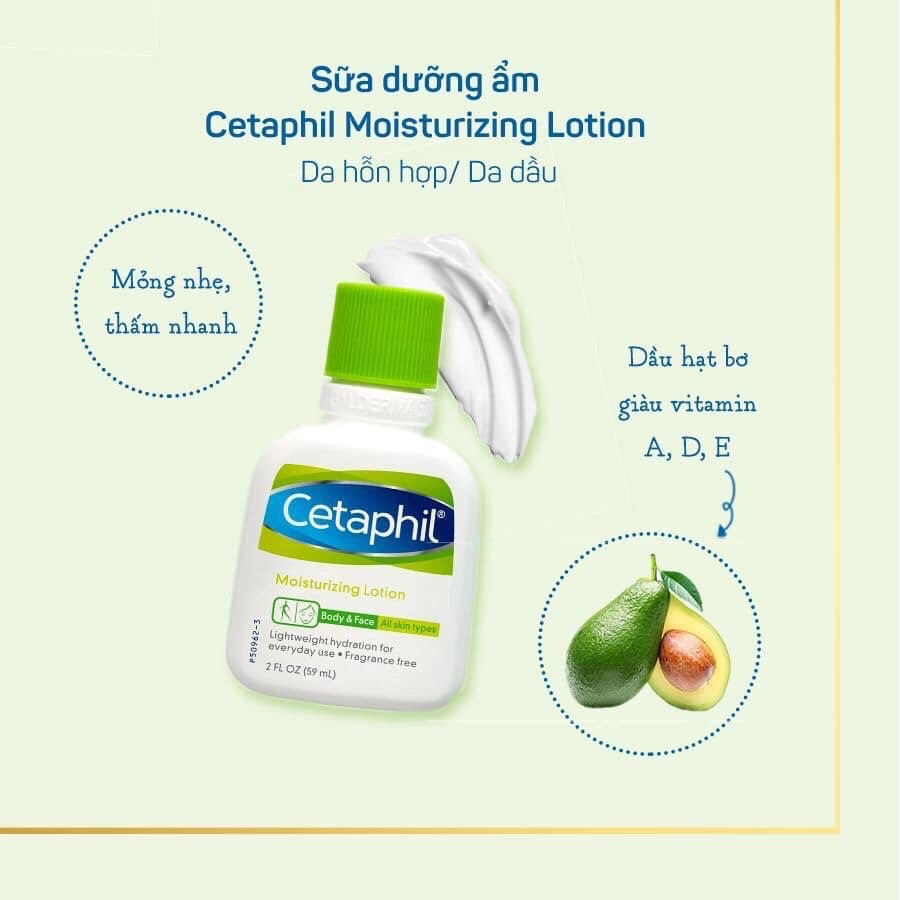 Sữa dưỡng ẩm Cetaphil Moisturizing Lotion 59ml