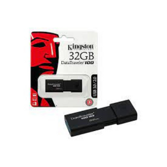 USB 3.0 Kingston 32GB – DataTraveler 100G3 – Hàng Nhập Khẩu – Bảo hành 5 năm