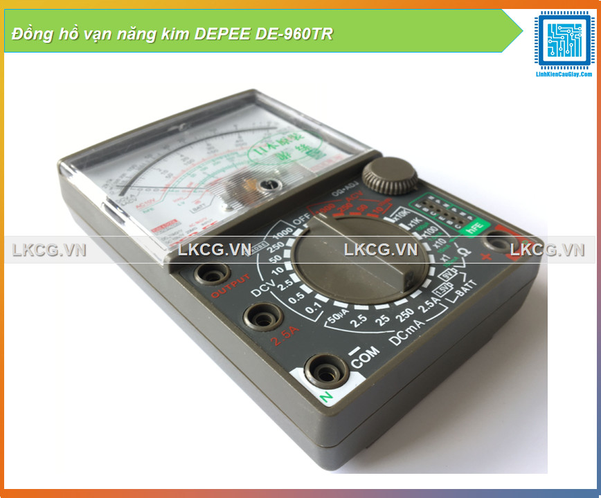 Đồng hồ vạn năng kim DEPEE DE-960TR hàng tốt