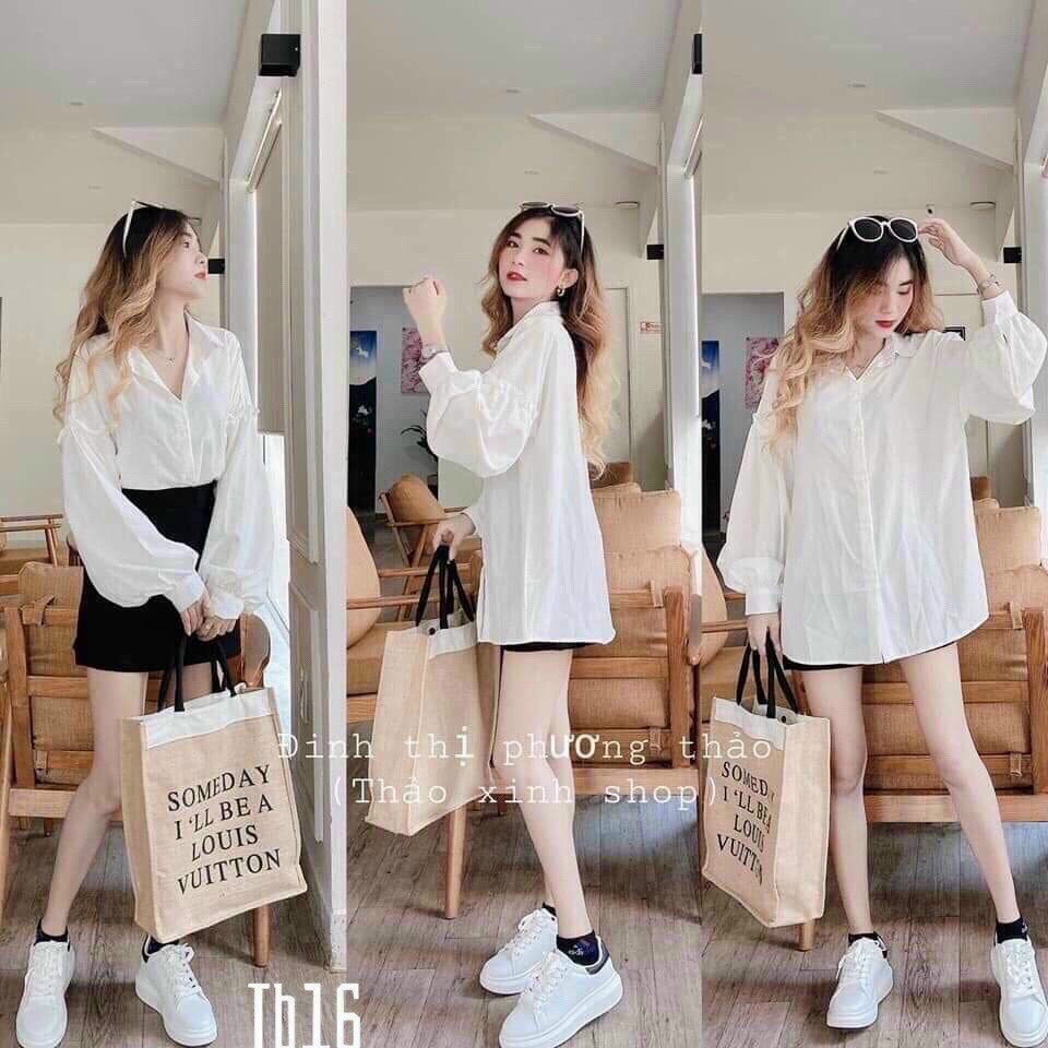 [HCM]Áo sơ mi nữ mẫu hot chất kate đẹp kèm ảnh thật shop chụp