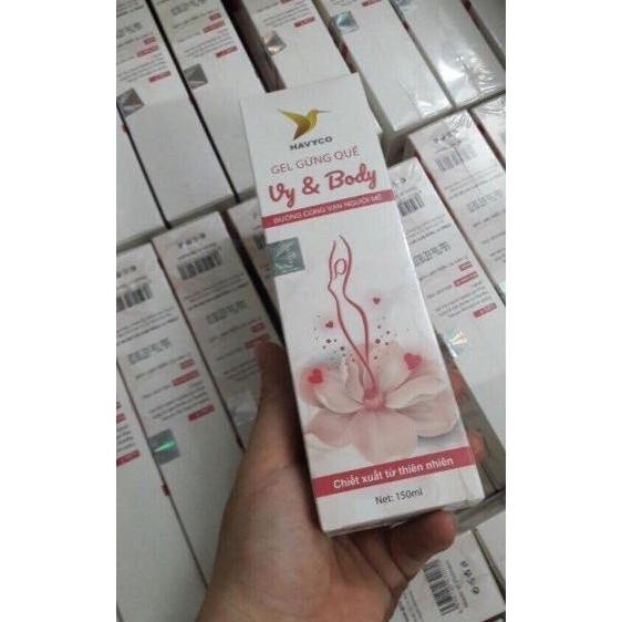 Gel tan mỡ gừng quế Vy Body