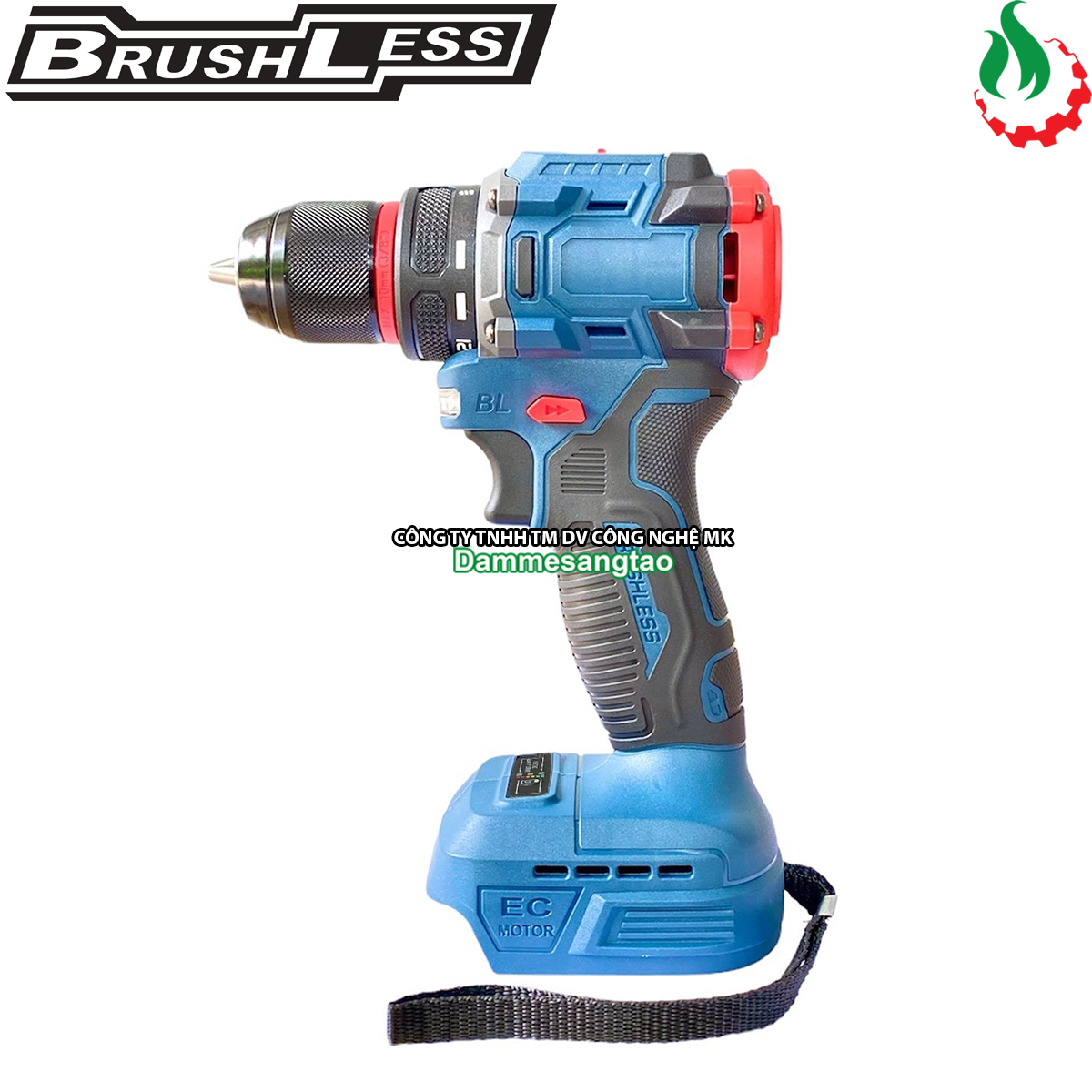 Máy khoan pin 18V Động cơ không chổi than