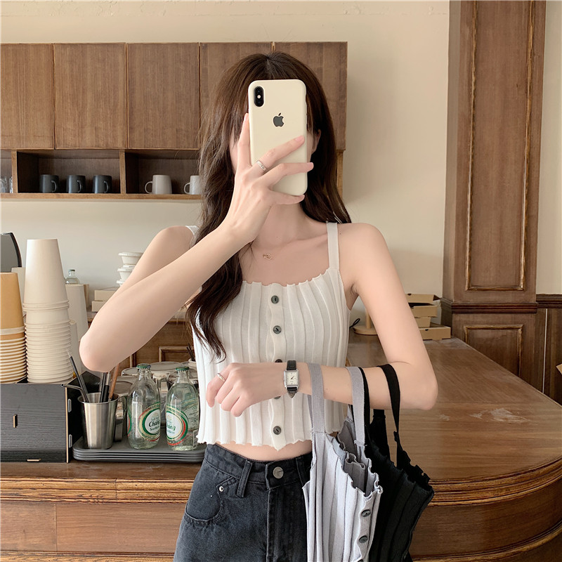 (HÀNG CÓ SẴN) ÁO THUN HAI DÂY DỆT KIM SỌC