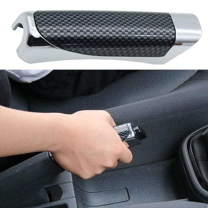 Ốp Phanh Tay Ô Tô Cao Cấp Màu Đen