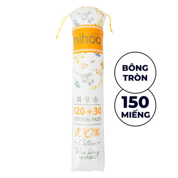 Combo 2 Bông tẩy trang Mihoo Cotton Pads
