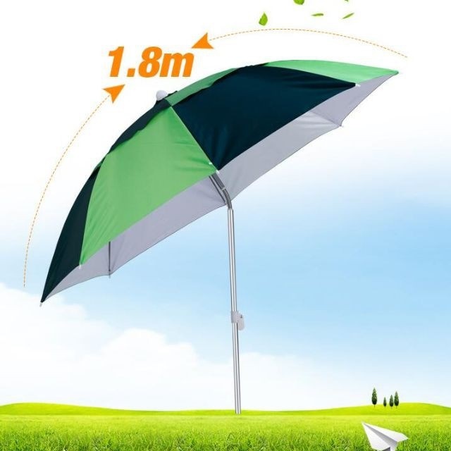 ô dù câu cá che nắng 1m8 loại 1 xoay 360