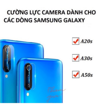 Miếng dán camera Samsung Galaxy A20S/ A30S / A50S chống xước camera hót
