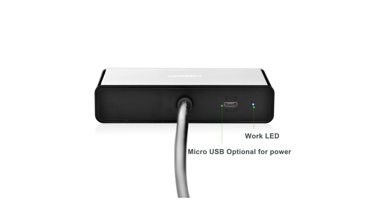 Bộ chia màn hình VGA 1 ra 2 Ugreen 20918 Chính Hãng