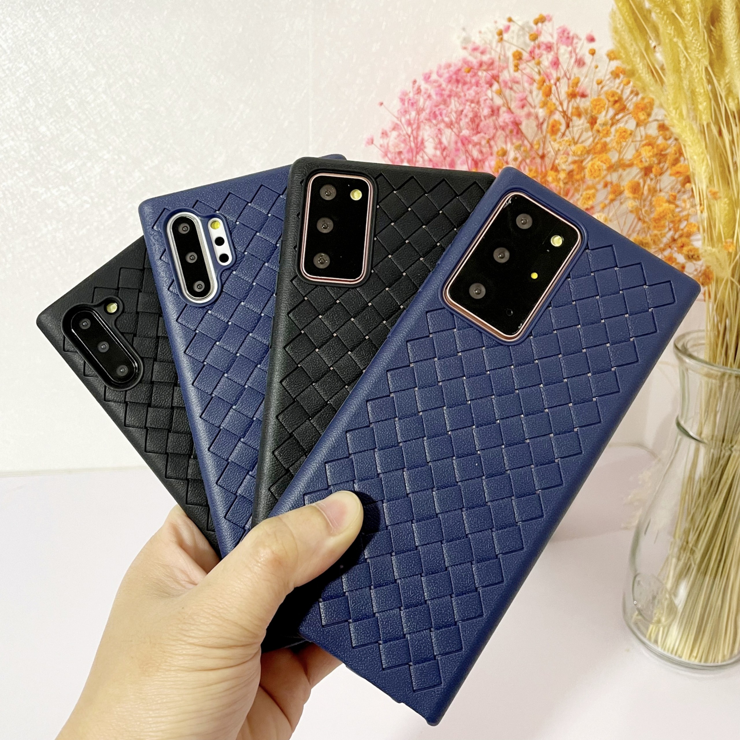 [13] Ốp lưng SAMSUNG dệt lưới gợn sóng thoát khí Note 20 Ultra Note 20 Note 10 Plus Note 10 Note 10 Lite Note 9 Note 8 S21 Ultra S21 Plus S21 S20 Ultra S20 Plus S20 S10 S10 Plus S9 Plus S8 Plus A72 A52 A32 A71 A51 A31