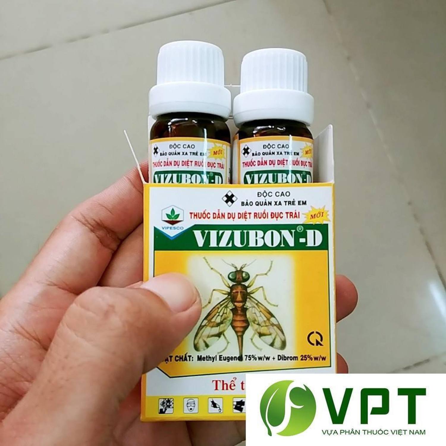 VIZUBON-D – thuốᴄ dẫn dụ ruồi đục nụ, đục trái [PhanBonOnline]
