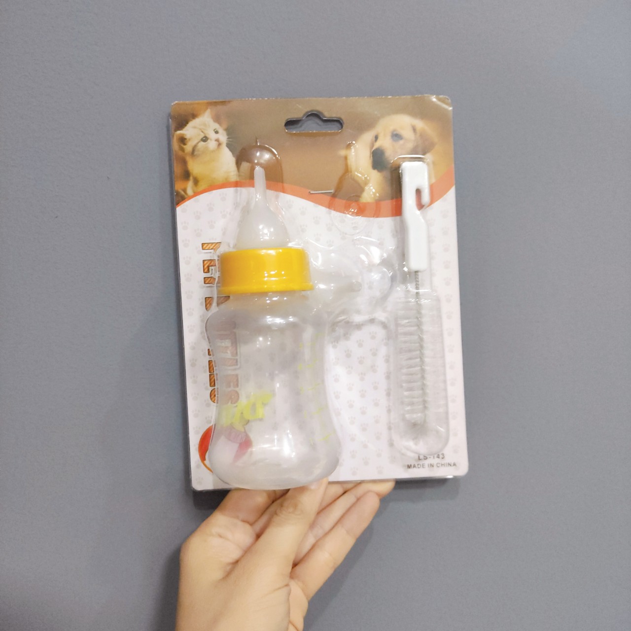 Bộ Bình Ti Sữa Cho Chó Mèo Sơ Sinh