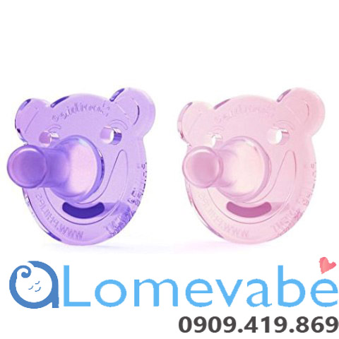 TY NGẬM PHILIPS AVENT SOOTHIE BEAR SHAPE PACIFIER (SET 2 CÁI)