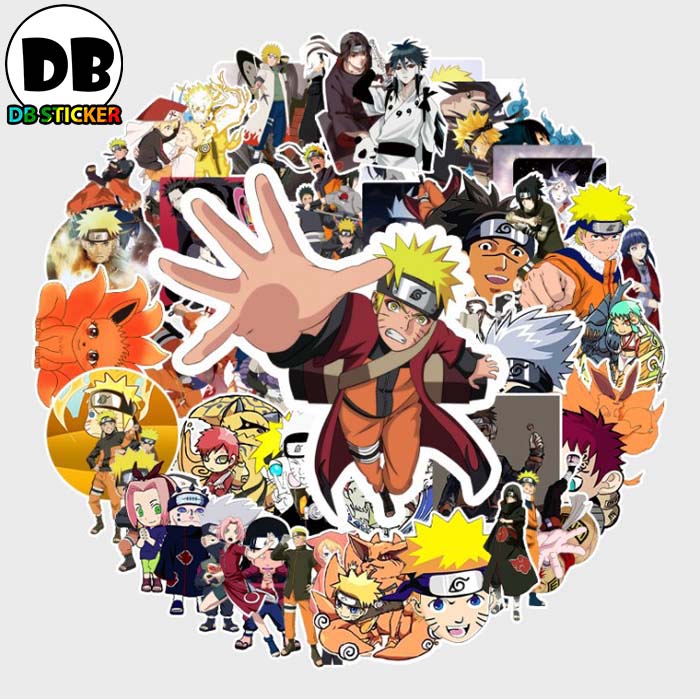 Hình dán Naruto sticker Naruto PVC chống thấm nước độ bền cao trang trí  laptop mũ bảo hiểm bàn làm việc  Đồ chơi trẻ em