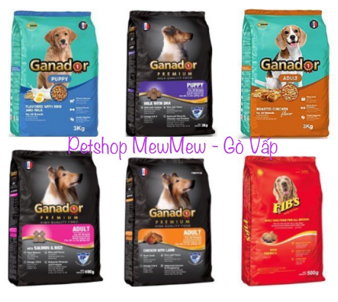 THỨC ĂN DÀNH CHO CHÓ GANADOR  bao 20kg (nhiều vị)-Petshop MewMew