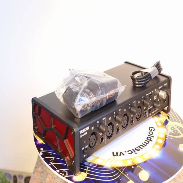Soundcard Thu Âm Tascam US 4x4 ( 4 Cổng Vào )