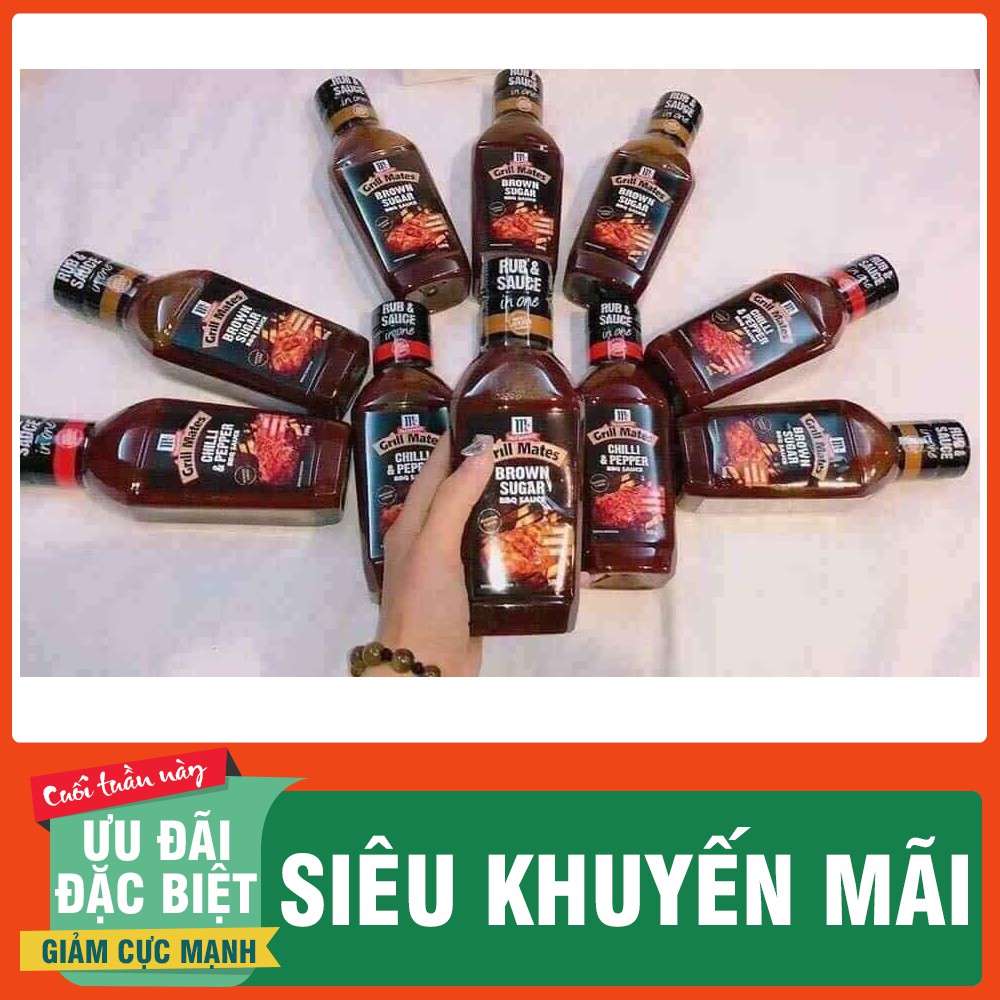 Sốt Ướp Thịt Nướng Bbq Grill Mates Vintage Smokehouse 500g