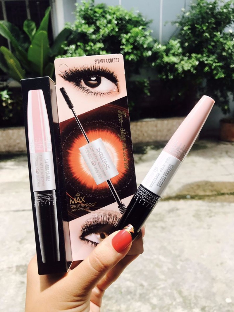 Mascara Sivanna Colors chuốt mi 2 đầu