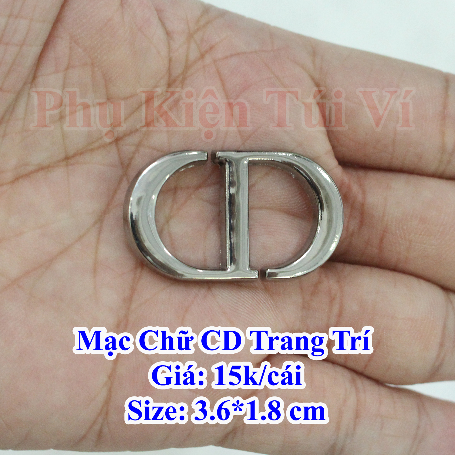 Mạc chữ CD trang trí 15k/cái làm túi xách