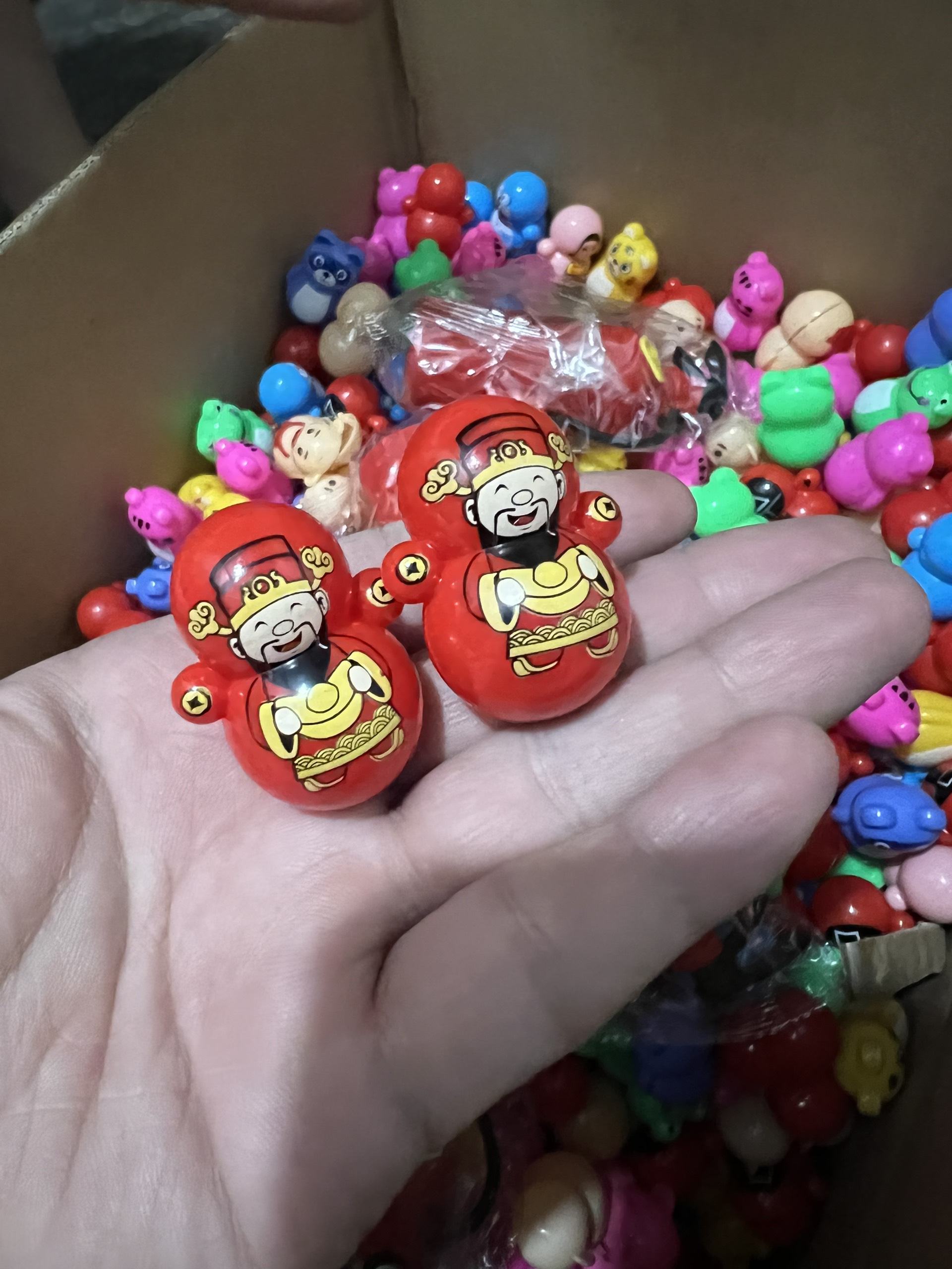 Đồ Chơi Trẻ Em Lật Đật Thần Tài Chúc TẾT MINI