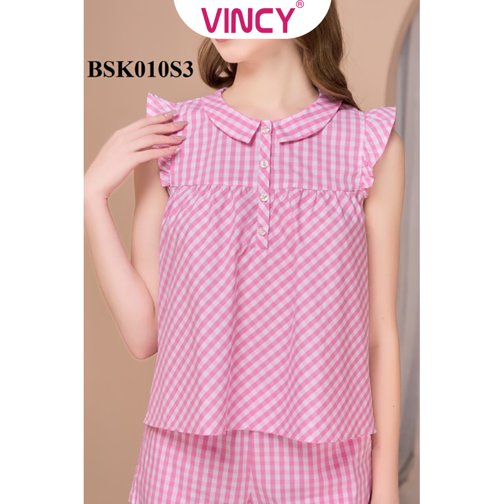 [Mua 3 giảm 20%, mua 2 giảm 15%] Bộ Đồ Short kate Nữ Vincy Thoáng Mát BSK011S31