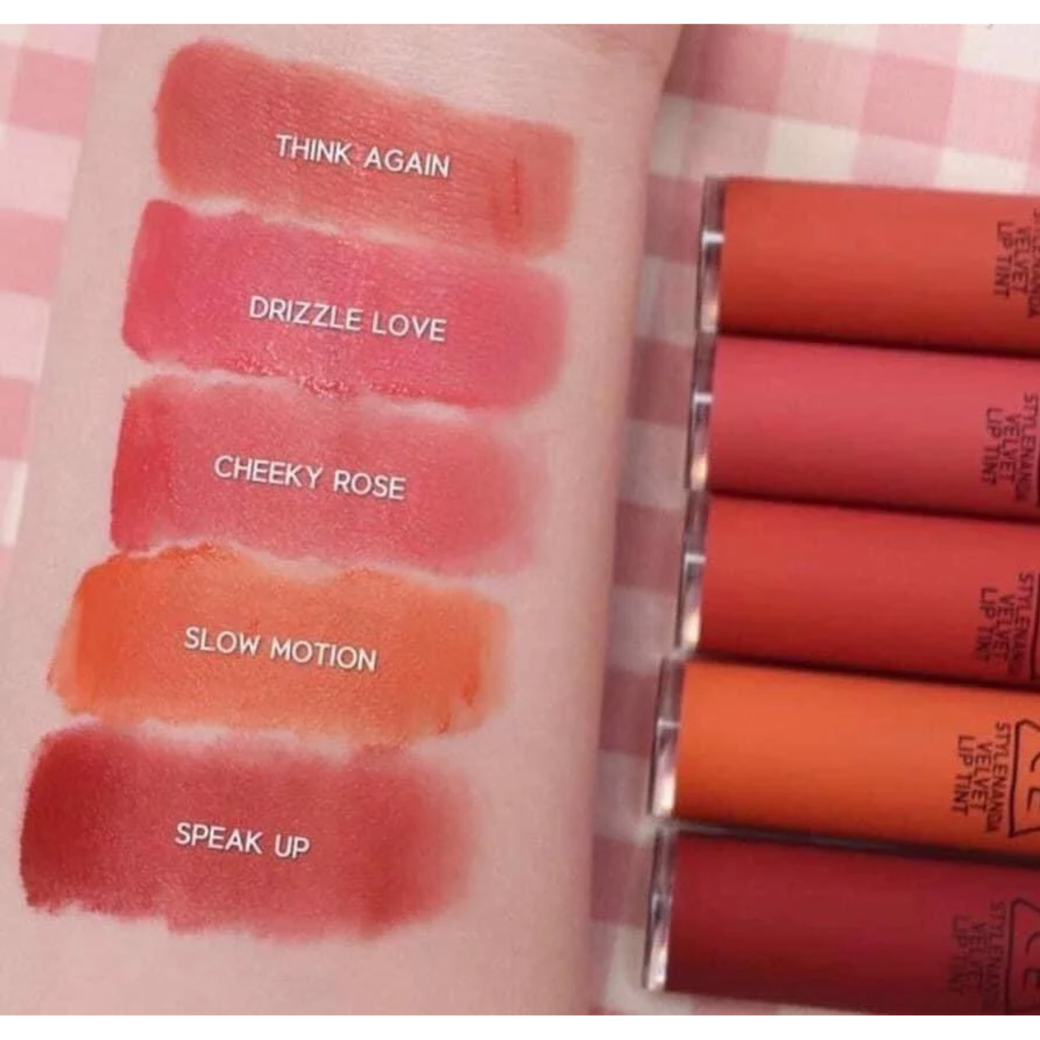Son Kem Lì 3CE Velvet Lip Tint 4g Full Màu