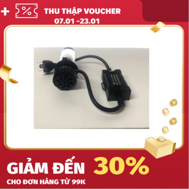 LED BI CẦU MINI H4 CÓ CHỤP CHẮN SÁNG  SIÊU SÁNG - giá 1 chiếc